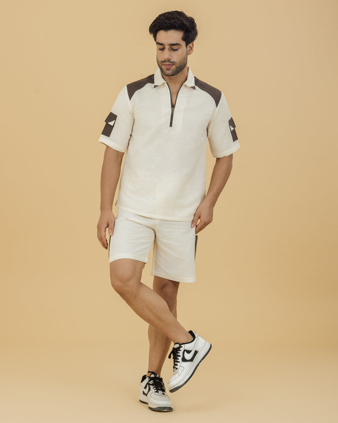 Men's Polo Shirt | Beige