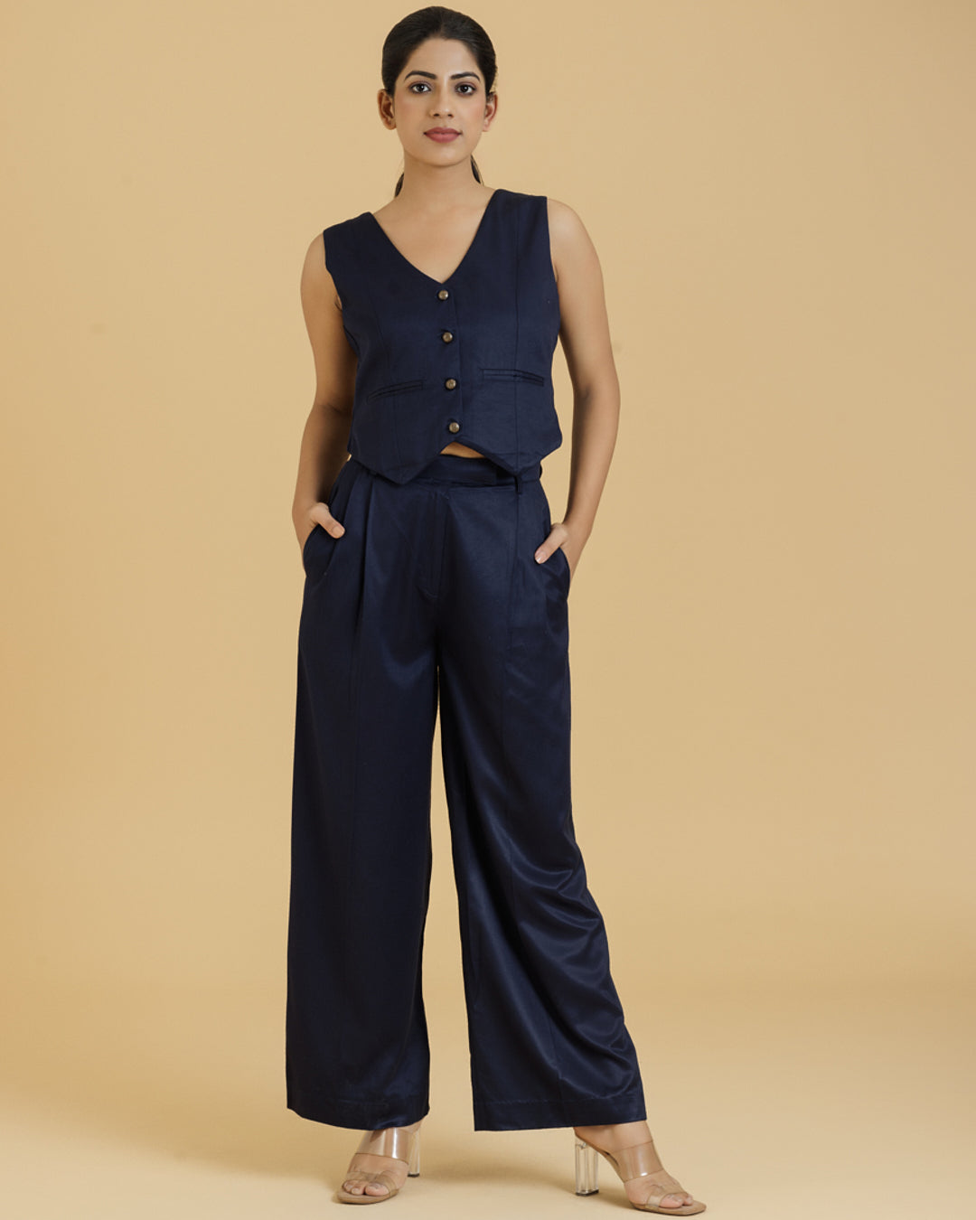 Bamboo Luxe Formal pants | Blue