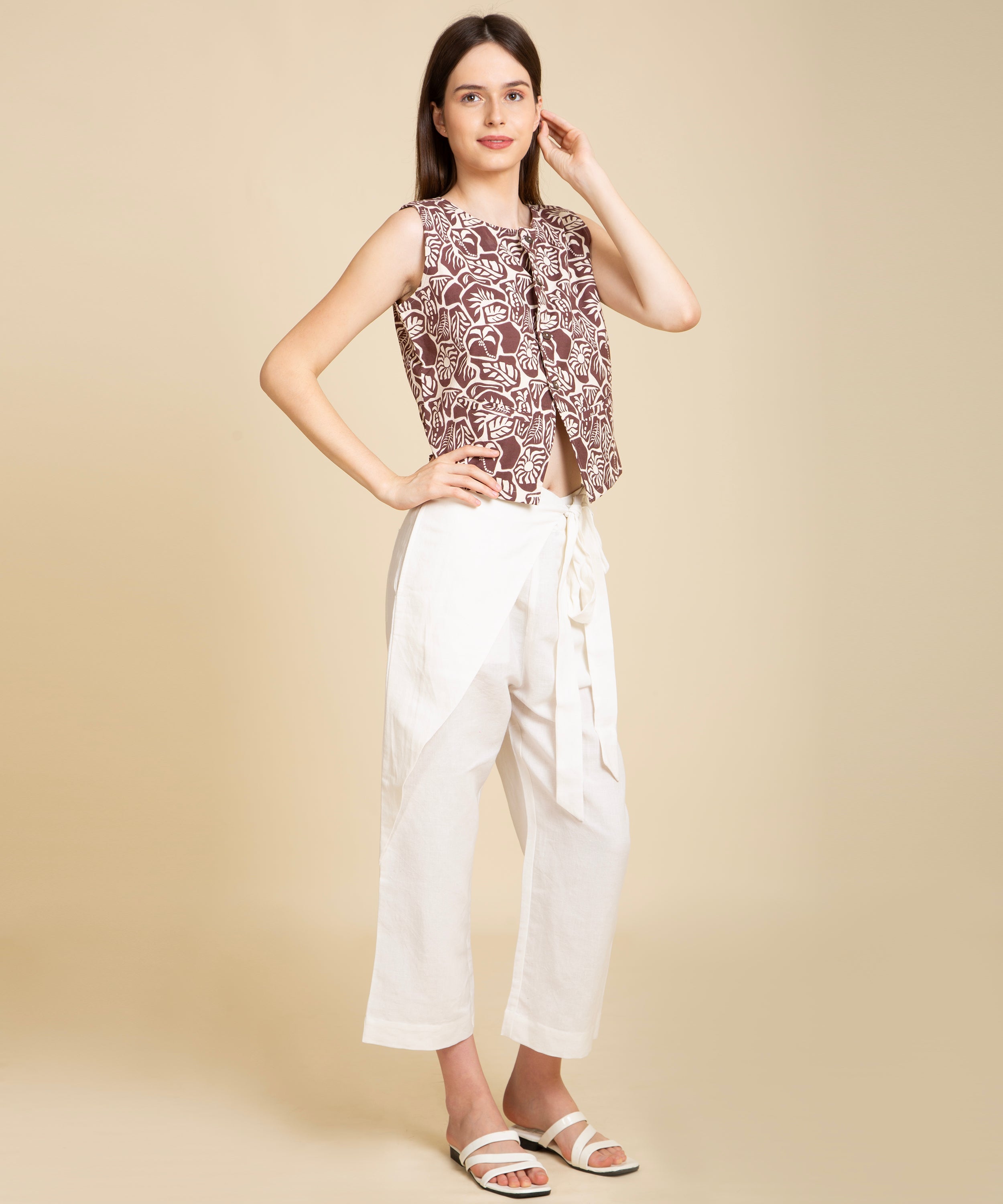 Wildprint Artisan Vest