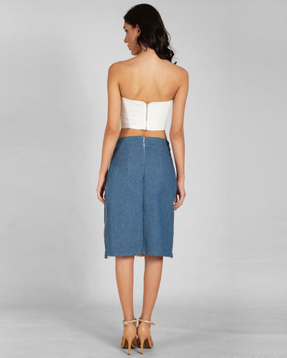 Women’s Contrast Panel skirt