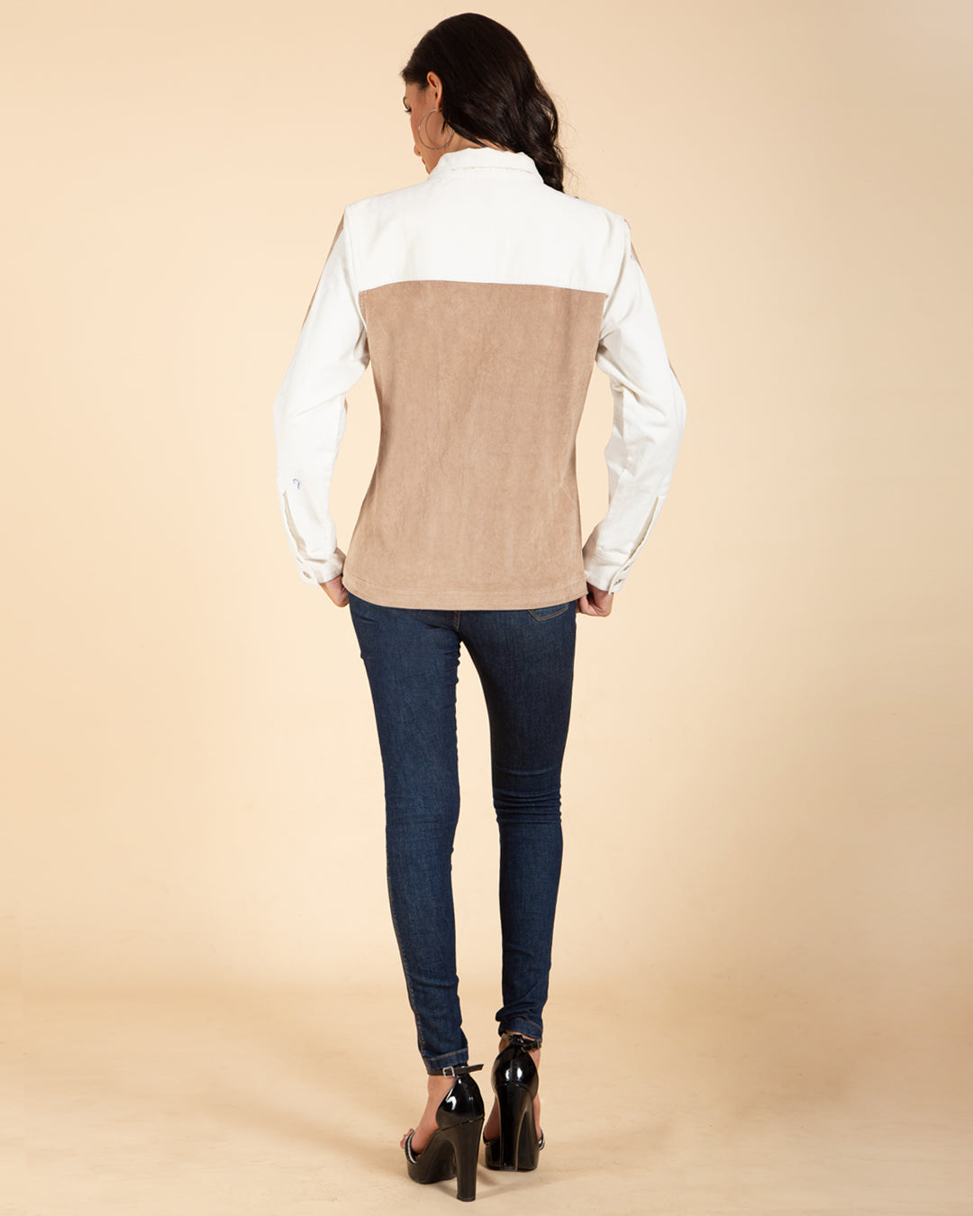 Vintage Patch Women's Corduroy Jacket