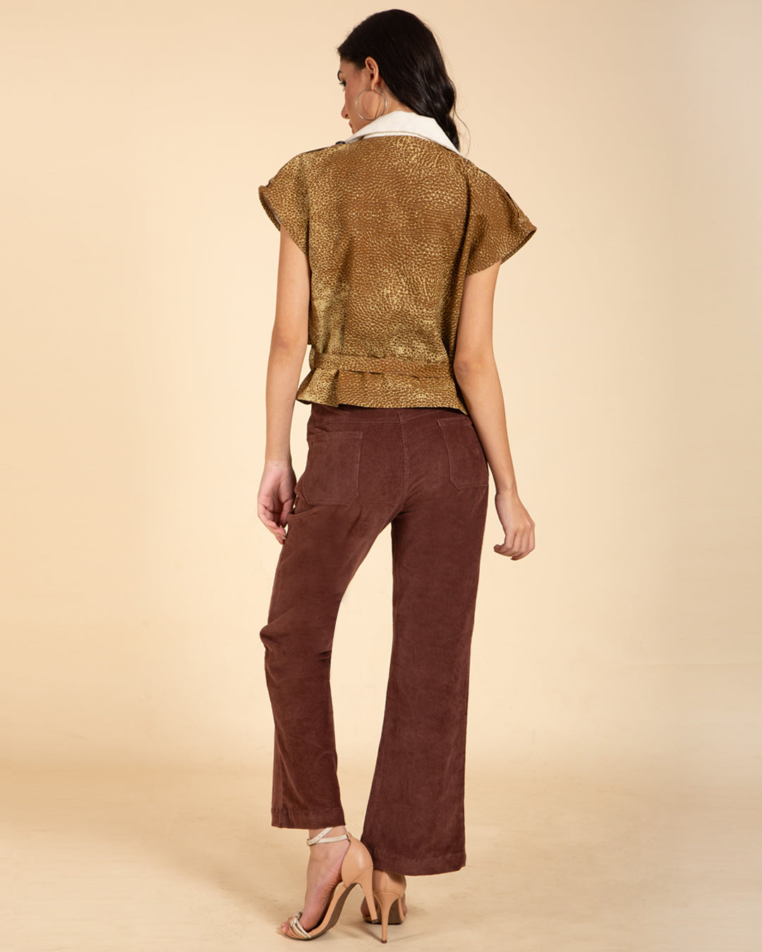 Women's Drop Shoulder Belted Jacket