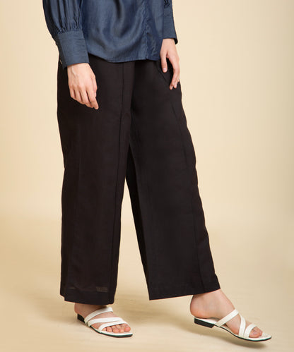 Flow Wide-Leg Hemp Trousers