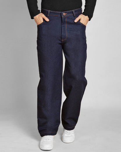 Men's Relaxed Loose-Fit Denim