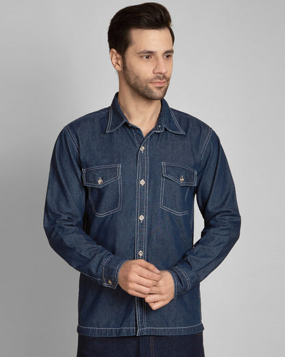 Regular Fit Denim Shirt