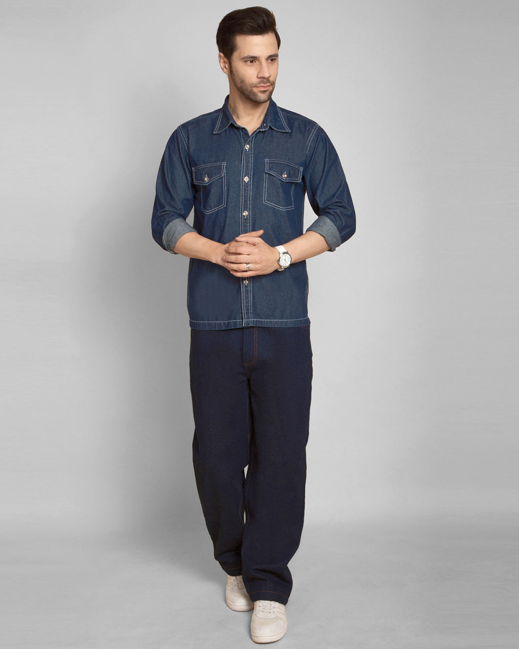 Regular Fit Denim Shirt
