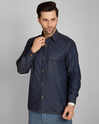 The Rebel Patch Denim Shirt