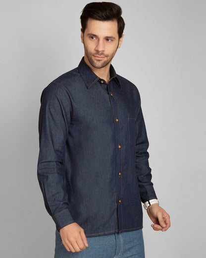 The Rebel Patch Denim Shirt