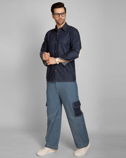 The Rebel Patch Denim Shirt