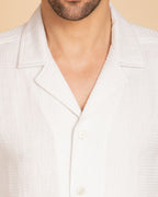 Classic White Casual  Shirt