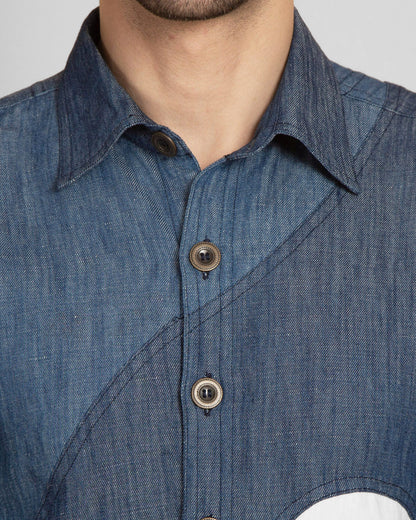 Men's Rebel Patchwork Denim Co-Ord Set