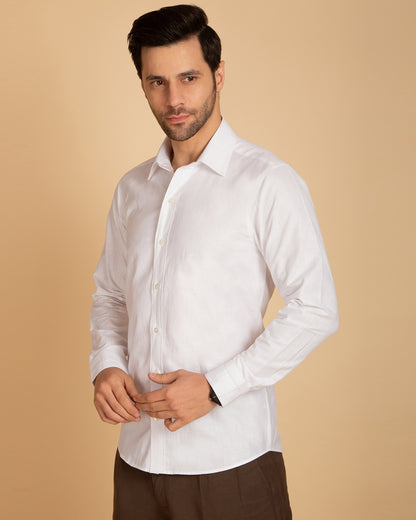 Diamond White Prestige Hemp Shirt