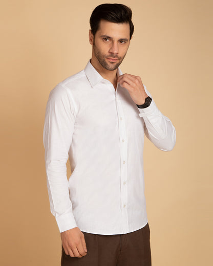 Diamond White Prestige Hemp Shirt