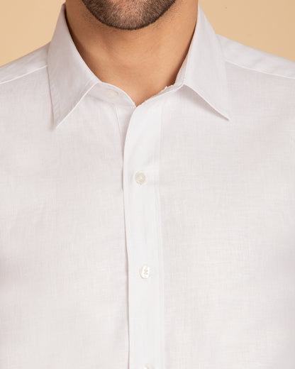 Diamond White Prestige Hemp Shirt