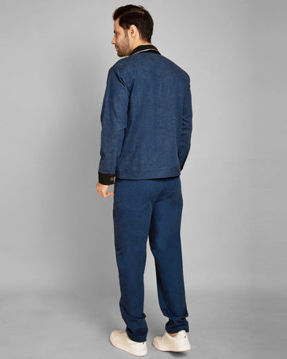 Men's Star Patch Denim Jacket