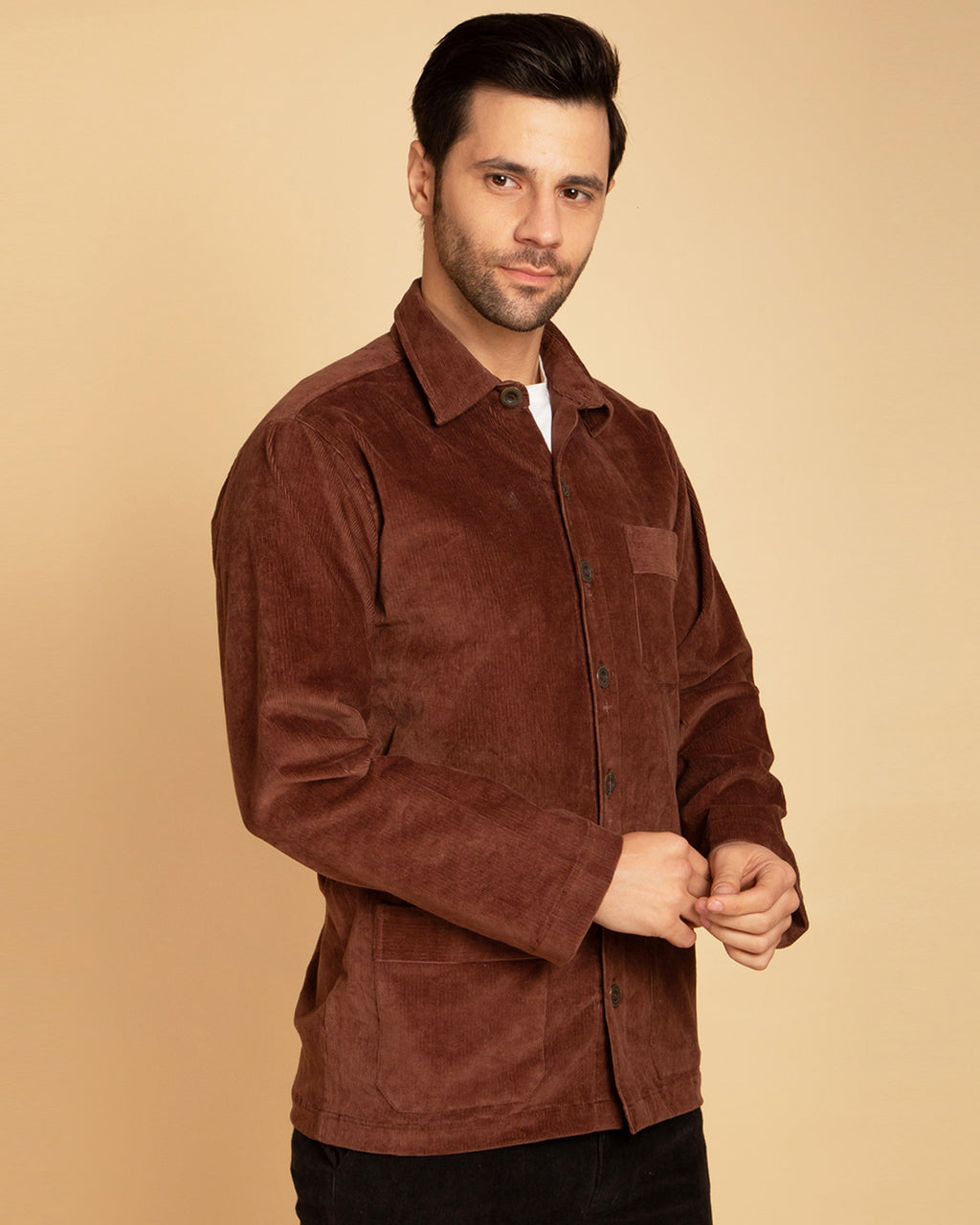 Classic Men's Corduroy Shacket