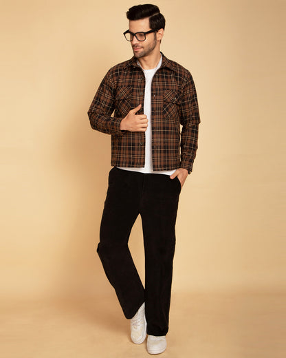 Men's Checked Shacket