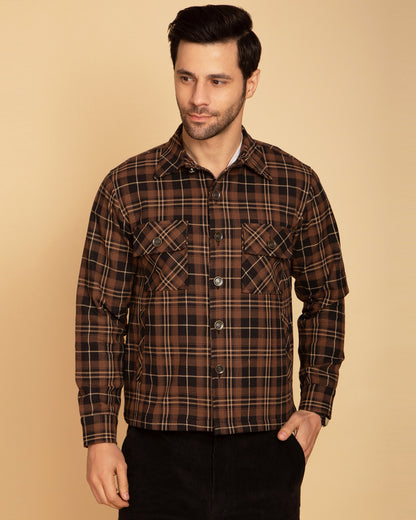 Men's Checked Shacket