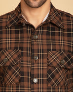 Men's Checked Shacket