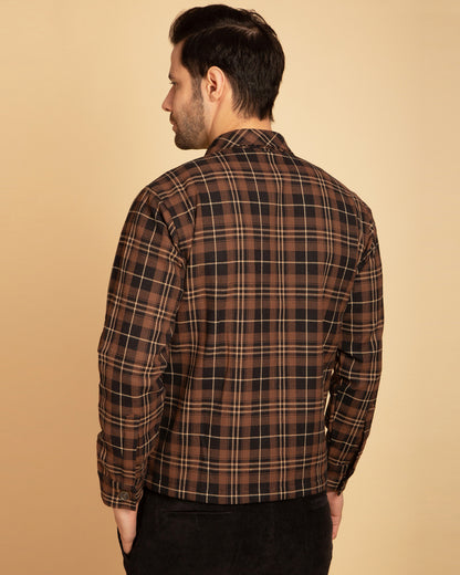 Men's Checked Shacket