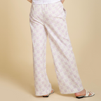 Lavender Mist Wide-Leg Pants