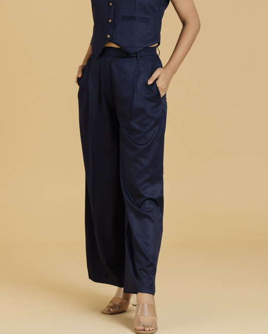 Bamboo Luxe Formal pants | Blue