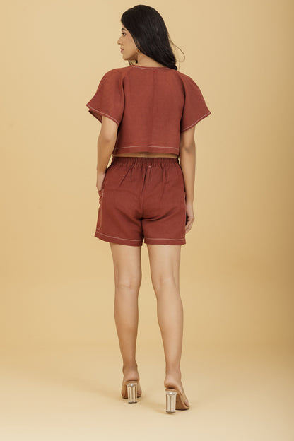 Women's loose fit  Crop Top