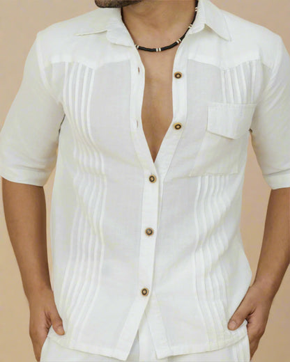 Men's Pintuck Shirt
