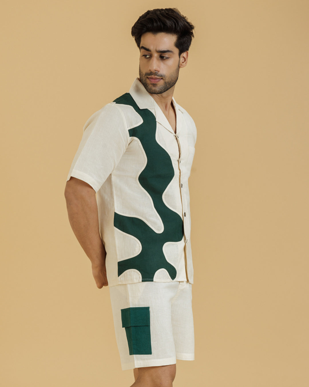 Green Patch Men's shirt