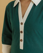 Women's Bell Sleeves Short Dress