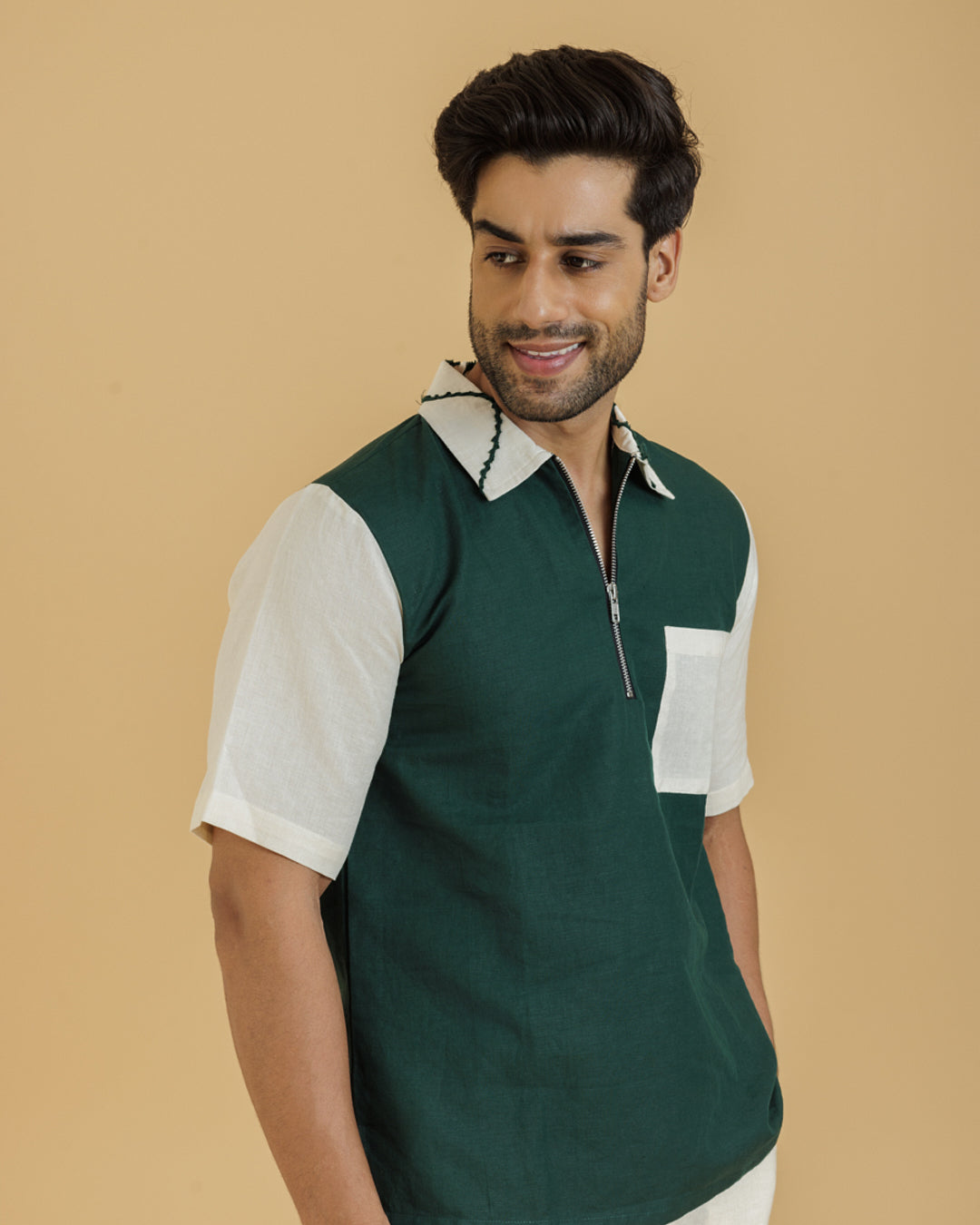 Green Men's Polo Shirt