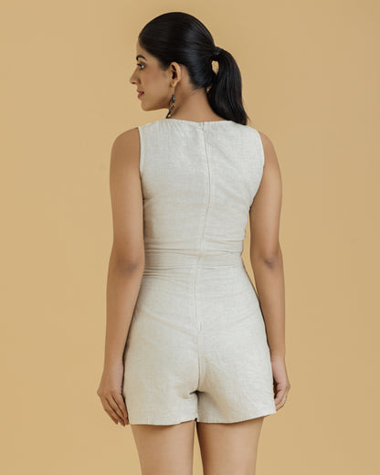 Women's Belt Jumpsuit