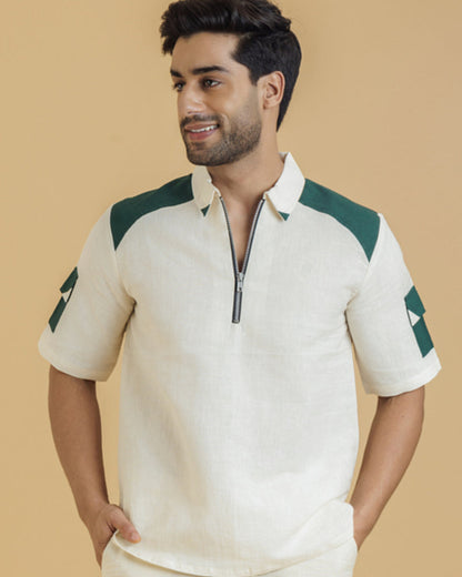 Men's Polo Shirt with pocket on Sleeves