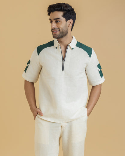 Men's Polo Shirt with pocket on Sleeves