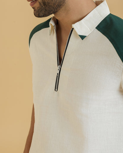 Men's Polo Shirt with pocket on Sleeves