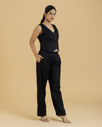 Bamboo Luxe Tailored Set |  Black