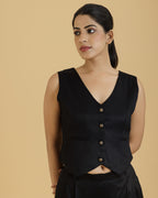 Bamboo Luxe Tailored Set |  Black