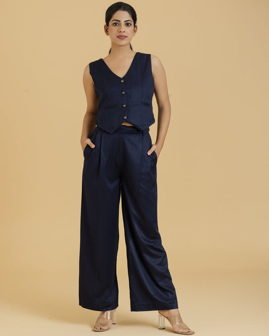 Bamboo Luxe Formal pants | Blue