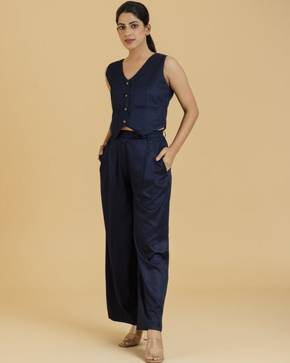 Bamboo Luxe Formal pants | Blue